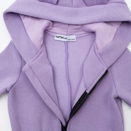Комбинезон детский с начёсом KAFTAN "Basic line" р.26 (80-86), лиловый-12