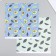 Scrapbooking paper bilateral "avocado" density 180 g 30.5x32 cm