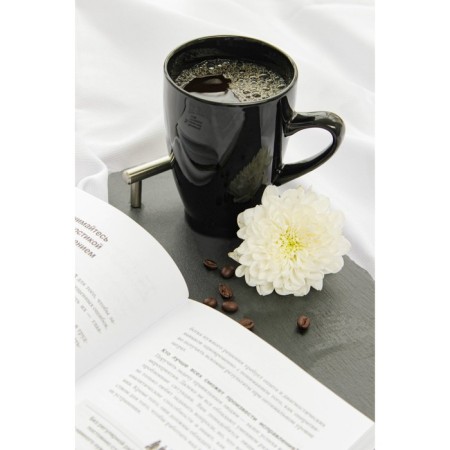 Coramic deed COFFEE BREAK, 300 ml, black color-4