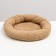 Lynchik for dogs and cats "comfort", soft fur, 50 x 42 x 11 cm, brown