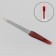 Metal file for nails, 15 cm, in a case, the color "amber"