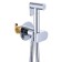 Bida mixer Rush Capri CA1435-97, with a hygienic shower, built-in, brass, chrome