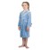 Terry robe of children's "ears", size 34, color azure