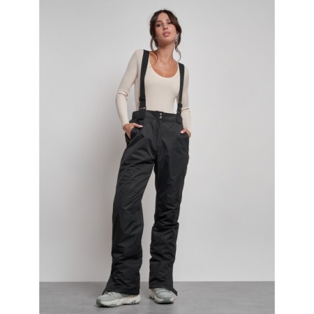 Semi -combinezone ski insulated female winter, size 50, black color-13