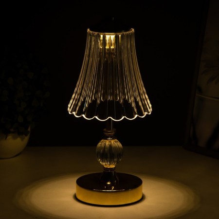 Table lamp sensory "aspira" LED 10W battery gold 12x12x30 cm-3