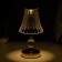 Table lamp sensory "aspira" LED 10W battery gold 12x12x30 cm
