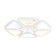 LED ceiling LED with Ambrella Light, Original, FA4494, 6XLED, 84 W, 7140LUM, 3000-6400K, white color.