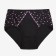 Cowards of women's slips collorista, black color, size 54-56