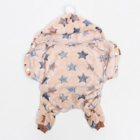 Assumes "Stars" with a hood, size S (DS 25 cm, OG 35 cm, Osh 25 cm), beige-11