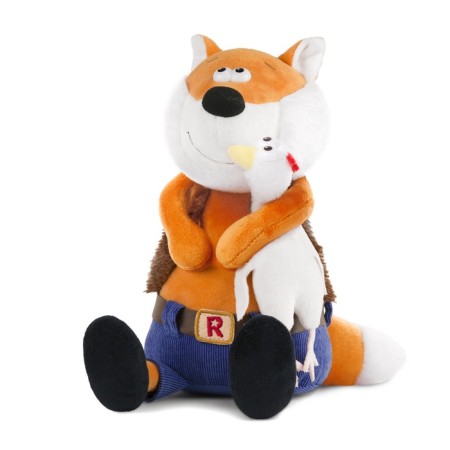Soft toy "Clever fox and chicken", 24 cm MT-MRT-D04202307-24-1