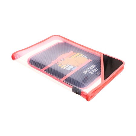 Folder D/Labor A4 Lightning around/Folding Plastic Plastic PTR-1 Calligrata maids "Be cape"-4