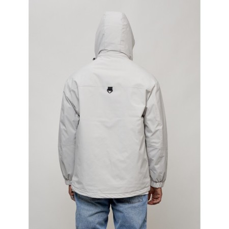 Male spring jacket, size 54, light-gray color-3