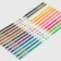 Pencils are colored 24 colors, multi-bullets "Cheburashka", trihedral, sharpened, metal pencil case