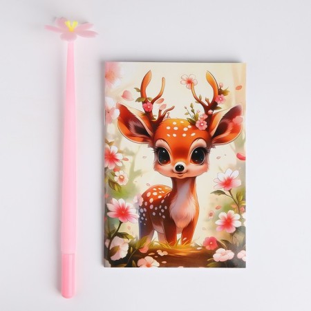 Gift set for the girl "Good Olena", bag, pen, notebook-2