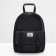 A backpack for carrying animals with a viewing window, black