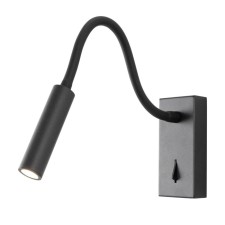 Бра Citilux «Декарт» CL704361, 6х12 см, 1х3Вт, LED, цвет черный