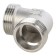 STOUT SFT-0010-000001, 1 ", external/external thread, nickelled brass