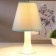 Table lamp 032004 1he14 15W light turquoise d = 18 cm, h = 28.5 cm risalux