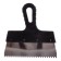 Facade bison spatula master 10078-20-04, stainless steel, 200 mm, tooth 4x4 mm
