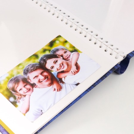 Photo album on 10 magnetic sheets 23x28 cm, int. Cosmo Sketch spiral Milky Way-5