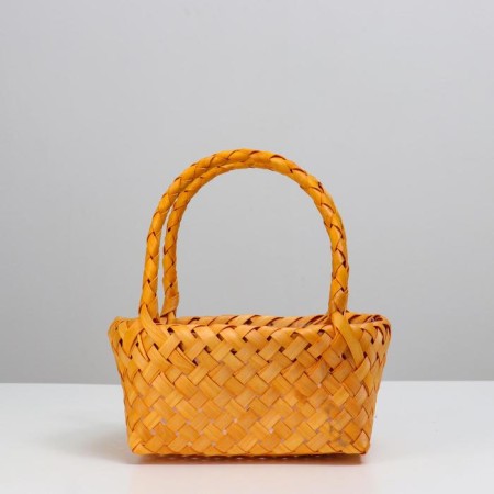 Wicker basket (sequoia), 24x14.5x9/25 cm, 1 pc., Natural-1