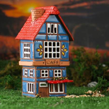Aroma lace house "Cafe", 20 cm, handmade, mix