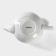 Teapot Porcelain Hot Magistro "Blanche", 1 l, white color