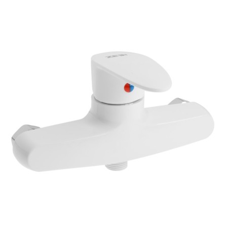 Soul mixer Zein Z3670, one-leaf, without a shower set, ABS plastic, white
