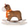 Swear Children's soft tutsi "Bobble" Bablik, brown color