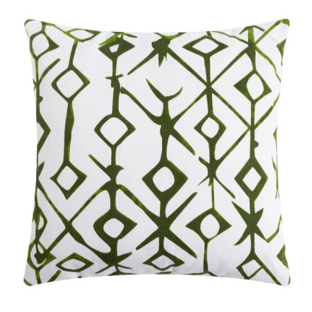 Decorative pillowcase 40x40 cm, Ethnos Green, 100% cotton