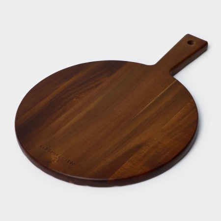 Groot board with a pen “Relief”, 35 × 25 × 1.5 cm, acacia-4