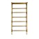 Domoterm water heated towel rail "Orpheus" P7, 400x800 mm, with a shelf, bronze