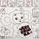 Cardboard house "Cheburashka"
