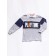 Longslit for the boy Batik Play Time, height 110 cm, color gray color