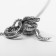New Year! Symbol of the year 2025! Pendant "snake", color silver, 60 cm