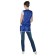 Apron Sarafan on the zipper nylon, p. 54, height 158-164 cm, color Vasilek