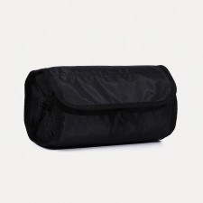 Cosmetic bag, 4 parts on lightning, black color