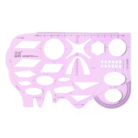 Stencil Plastic Figure Mix in a package-1