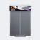 Silicone rug for drying dishes Joy Home, 39x25 cm, gray