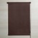 Rolled curtain "Dolce Vita", 160 x 160 cm, dark brown color