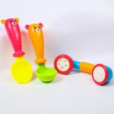A set of rattles 