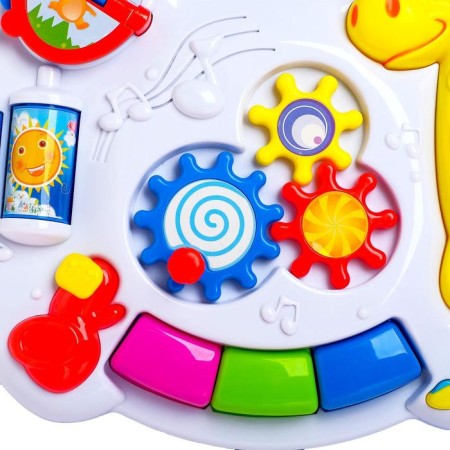 Children's table-suspension "Sun", light and sound effects, works from batteries-5