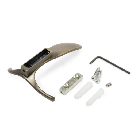 Furniture hook Cappio Flat, three -rod, bronze-6