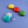 Pill "Pill Box", 4 sections, color mix