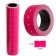 A set of 10 pieces, etiquette of 21x12mm, rectangular, raspberry, 500 labels