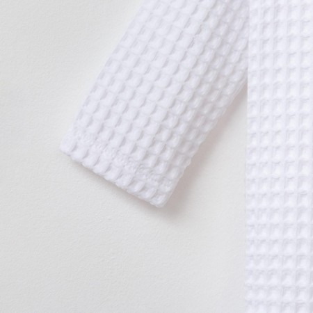 Wafel Baby Baby Boh "BOHO" size 30 (98-104 cm), white color, 100% cotton 290 g/m2-7