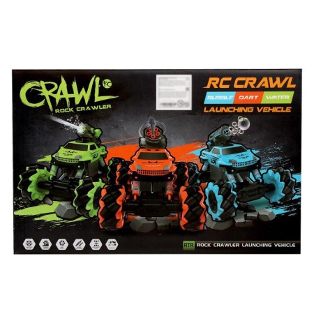 Radio -controlled jeep "Krauler", lets soap bubbles, 4WD, all -wheel drive, works from the battery-5