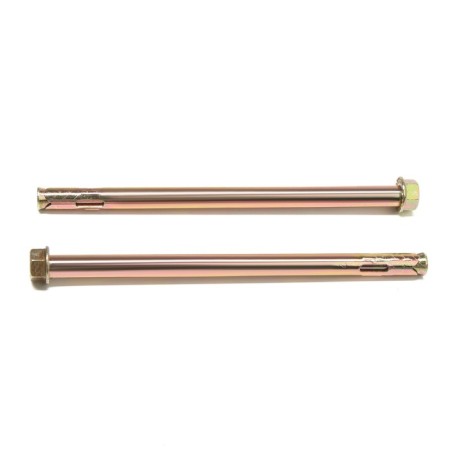 Anchor bolt of scrap, with a nut, galvanized, 12x200 mm, 40 pcs-4
