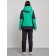Ski costume female winter, size 44, green color