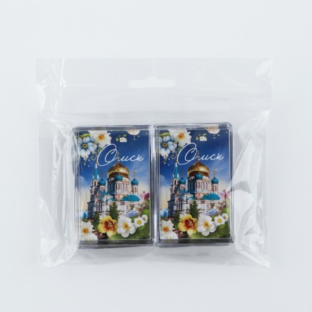 Acrylic magnet "Omsk" 5.2 x 7.7 cm-3